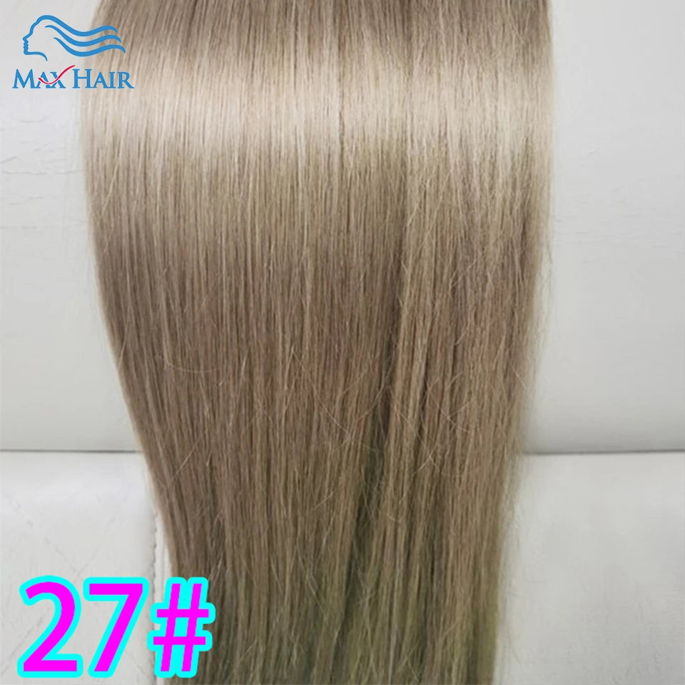 Human Hair Feather Hair Weft Extensions 100% Real Natural Customize Hair Comfortable Invisible Black Brown Blonde for Salon