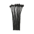 Dreadlock Extensions Real Human Hair For Man/Women 0.4cm Wedth Permanent Loc Extensions 60 Strands 6-22 Inch Brazilian Dreadlock