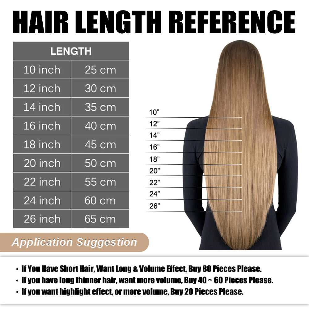 Tape In Hair Extensions Human Hair 100% Real Remy Human Hair Extension Balayage Highlights Color 2.0g/Piece 16 18 20 22 Inch
