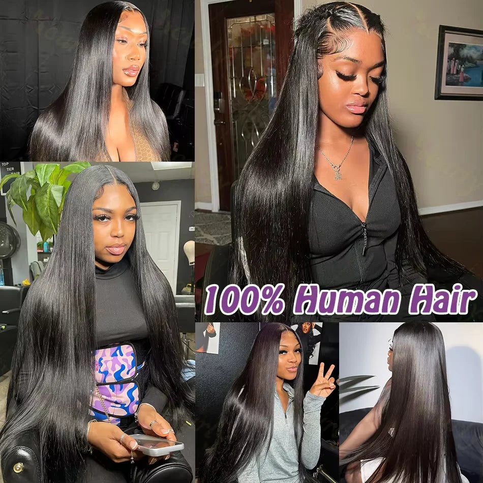 16A Straight Human Hair Bundles Brazilian 30 Inch 100% Unprocessed Virgin Hair Weave Bundle Double Weft Raw Human Hair 1/3/4 PCS Hair Extensions Bundles