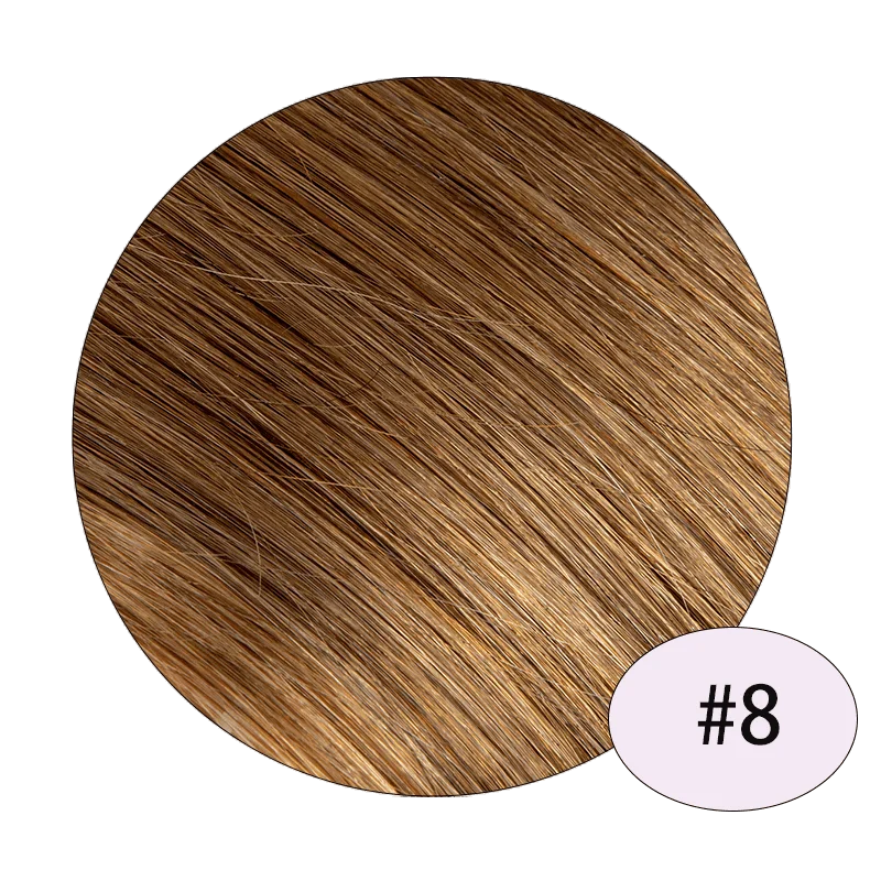 Straight Keratin V Tip Hair Extensions Real Human Hair 50Strands/Set Free Shipping Natural Fusion Human Hair Extension 12-24Inch