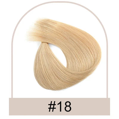 Straight Human Hair Extensions ITIP Human Fusion Hair 100% Real Brazilian Human Hair 50 Strands Keratin Capsule Natural Hair