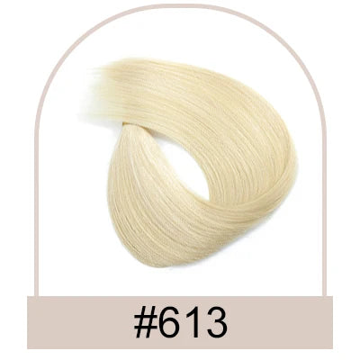 Straight Human Hair Extensions ITIP Human Fusion Hair 100% Real Brazilian Human Hair 50 Strands Keratin Capsule Natural Hair