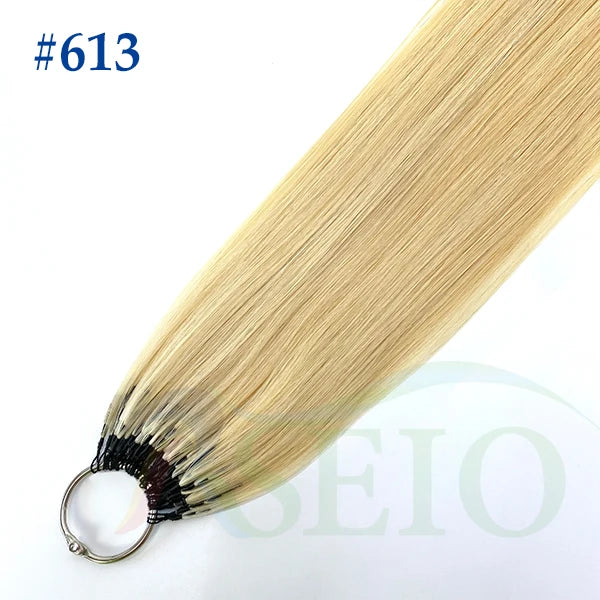 RSEIO New Feather hair extensions Human Hair 100% Real Natural Hair Comfortable and Invisible 16"-26" Black Brown Blonde Straigh