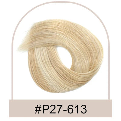K Tip Hair Extensions Human Hair 100% Real Human Hair Extensions for Women 50pcs High Quality Keratin Capsule Ombre Blonde Hair