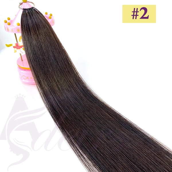 ADEIRS New Feather Hair Extensions 100% Human Hair Real Natural Hair Comfortable And Invisible Black Brown Blonde Straight