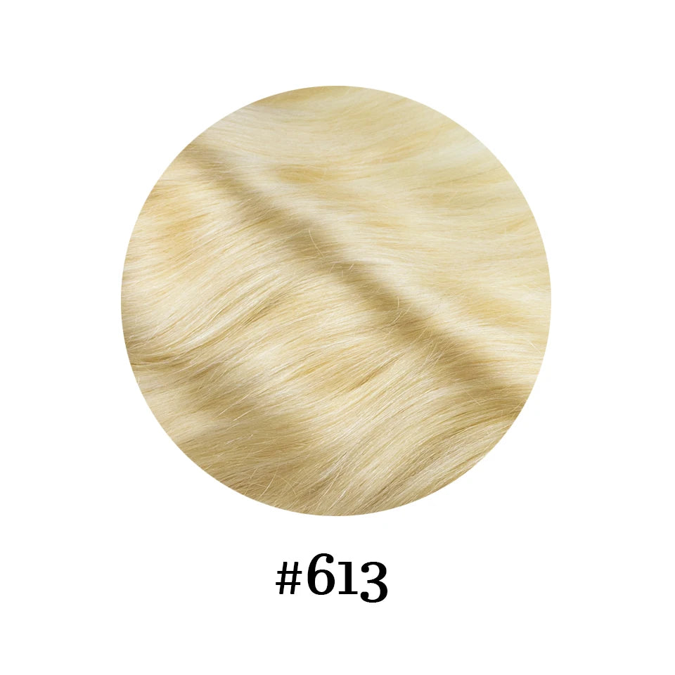 Clip in One Piece Straight 10inches with 5clips Human Hair Extension Brazilian Remy Hairpiece Clip in Hair Extensions Natural