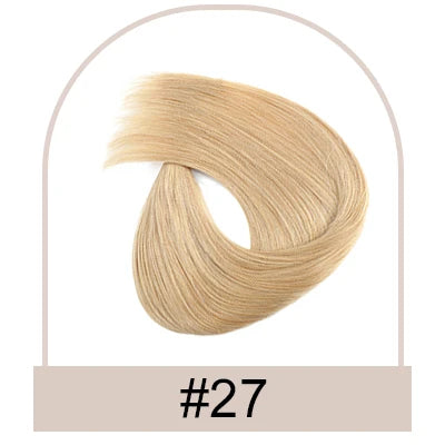 Straight Human Hair Extensions ITIP Human Fusion Hair 100% Real Brazilian Human Hair 50 Strands Keratin Capsule Natural Hair