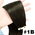 Tape Hair Extensions Machine Remy Seamless Skin Weft Adhesive 4x0.8cm Tape In Human Hair Natural Black Brown Blonde 20pcs 26inch