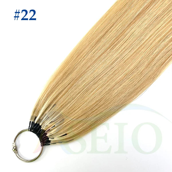 RSEIO New Feather hair extensions Human Hair 100% Real Natural Hair Comfortable and Invisible 16"-26" Black Brown Blonde Straigh