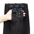 Clip-In Hair Extensions Made from Real Remy Human Hair Perfect for Women Seeking a Soft Natural Look for Everyday Use