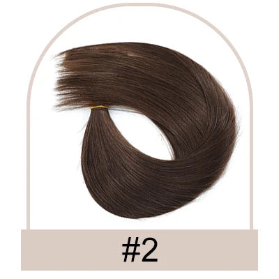 Flat Tip Hair Extensions Remy Real Human Hairpieces Straight Keratin Capsules Tip Hair Extensions For Salon Pre Bonded 50pcs/Set