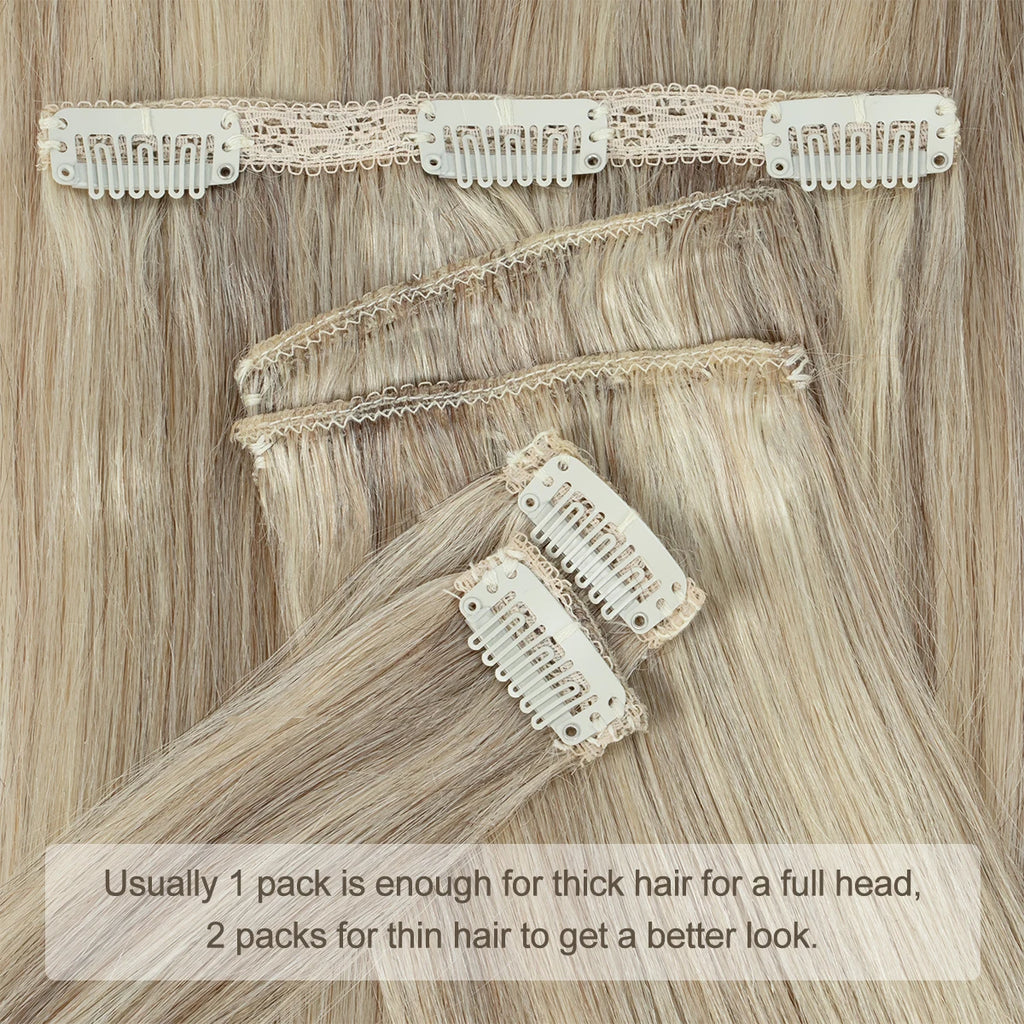 Clip-In Hair Extensions Made from Real Remy Human Hair Perfect for Women Seeking a Soft Natural Look for Everyday Use