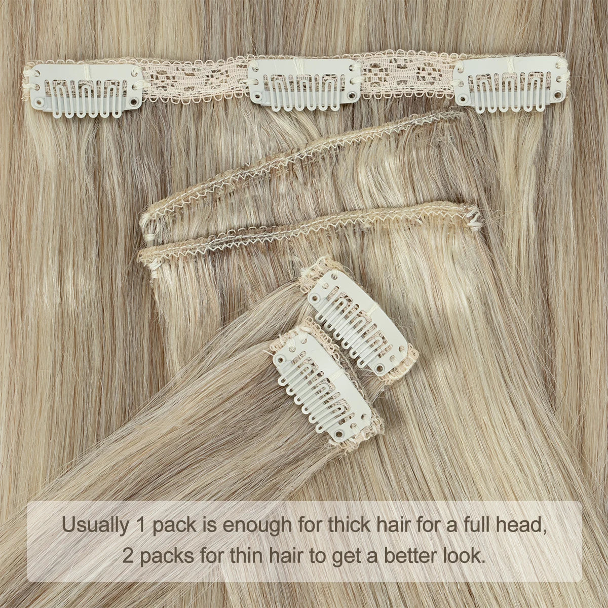 Clip-In Hair Extensions Made from Real Remy Human Hair Perfect for Women Seeking a Soft Natural Look for Everyday Use